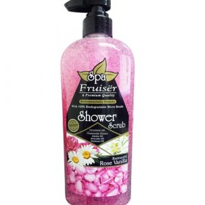 Fruiser-spa-shower-scrub-730ml-rose-vanilla