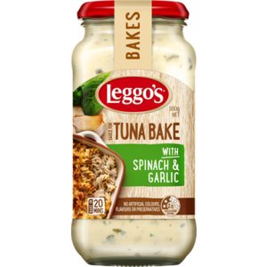 Pasta-Bake-Tuna-Spinach-GarlicLeggos500gm