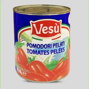 Vesu Tomates Entieres Pelees 800 Gm – Premium whole peeled tomatoes can