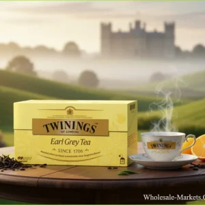 Twinings Earl Grey Tea Bag 50g – Premium English Black Tea Imported from England